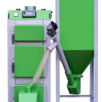 SZTOKER BIO 18  + STEROWNIK-BUFOR - Kocioł na pellet sztoker bio 18 - zakres mocy od 5 do 18kW - W zestawie ze sterownikiem do obsługi bufora i czujnika pogodowego